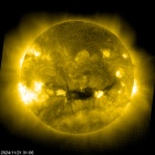 SOHO EIT 284 image of the sun