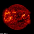 SOHO EIT 304 image of the sun