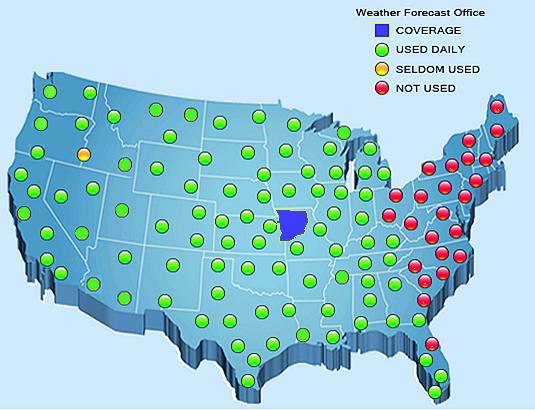 US map